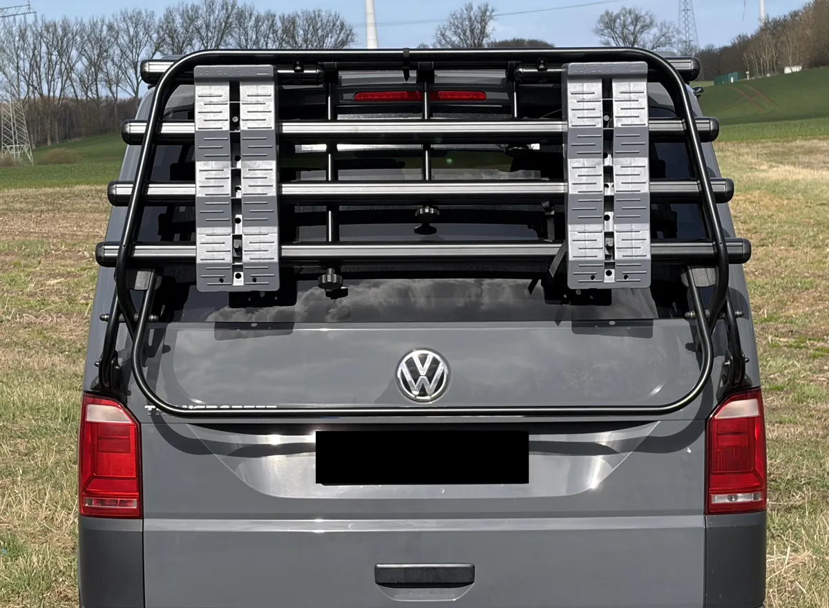 Auffahrkeil Halter Halterung für VW T5 / T6 / T6.1 Fahrradträger Logo - Auffahrkeile Fiamma