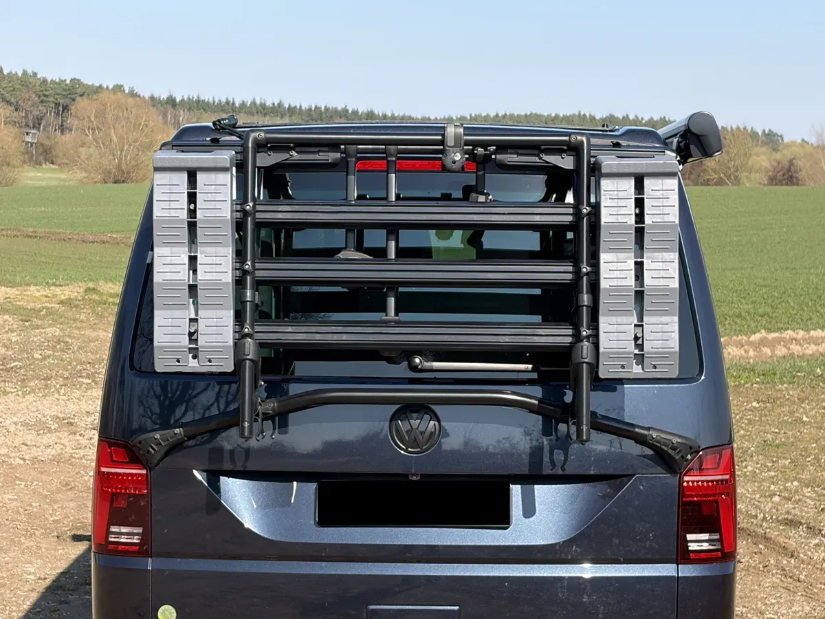 Auffahrkeil Halter Halterung für VW T5 / T6 / T6.1 Fahrradträger Thule - Auffahrkeile Fiamma Anbringung außen