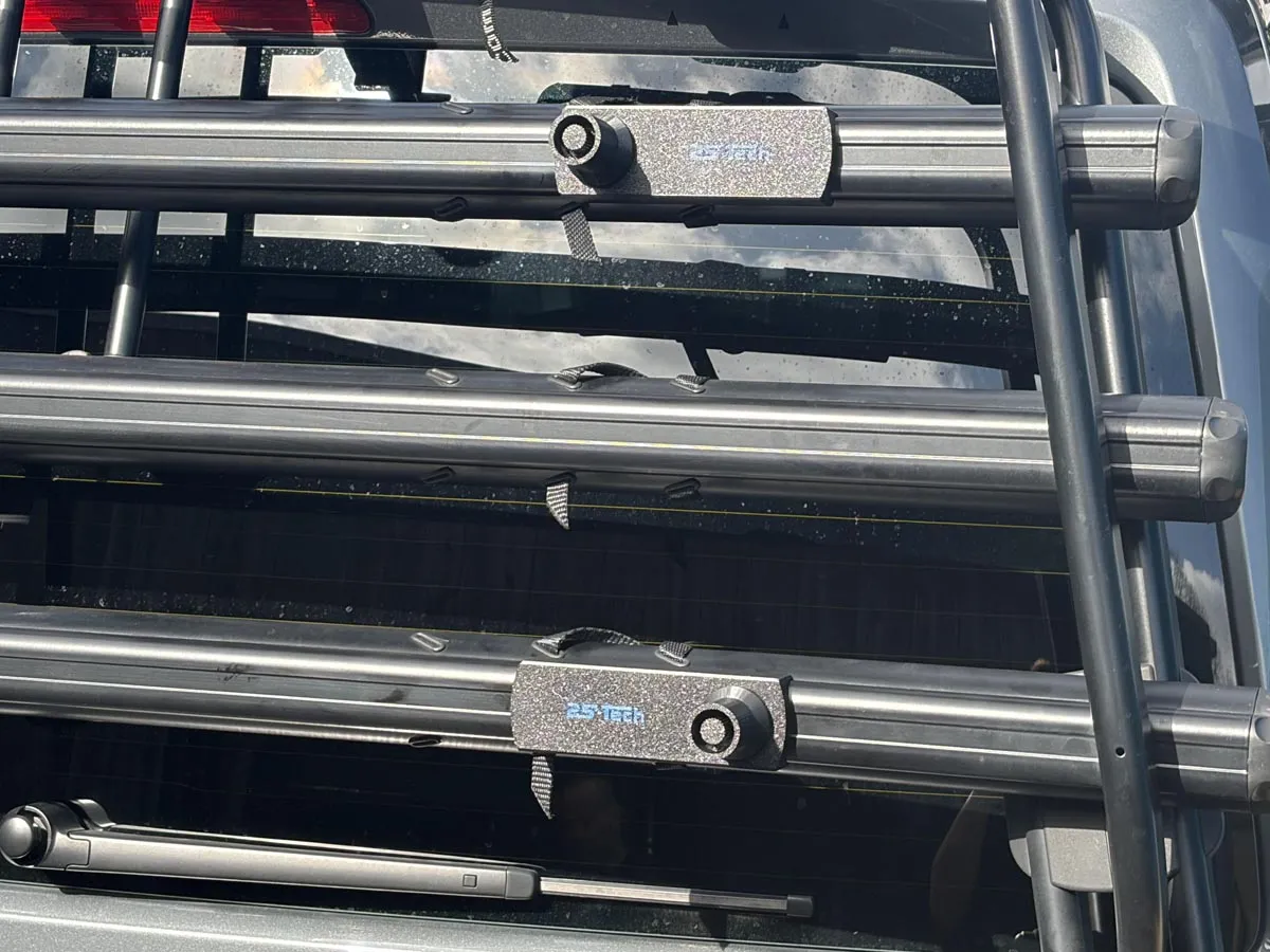 Auffahrkeil Halter Halterung für VW T5 / T6 / T6.1 Fahrradträger Logo - Auffahrkeile Thule